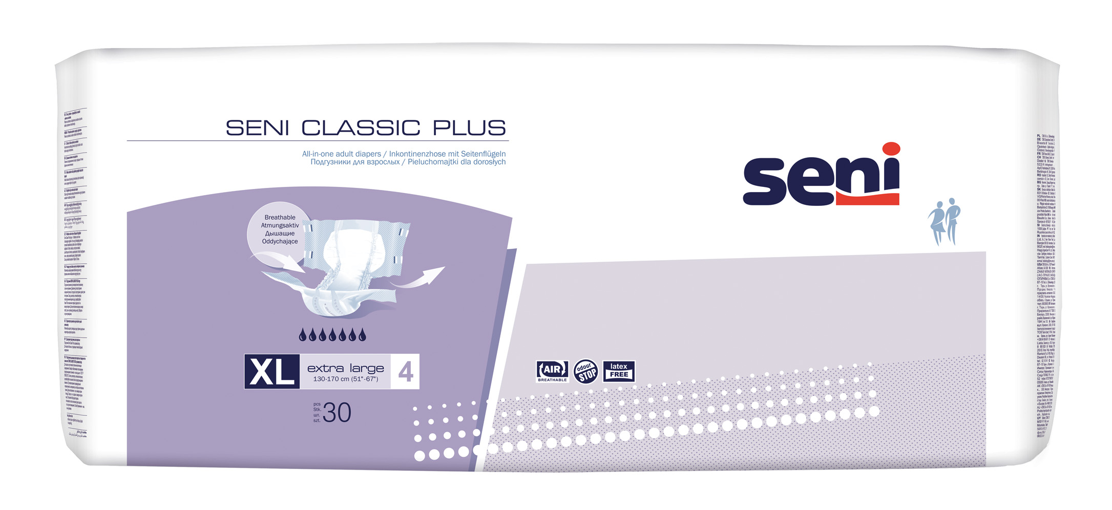 Windelhosen Seni Classic Plus Extra Large